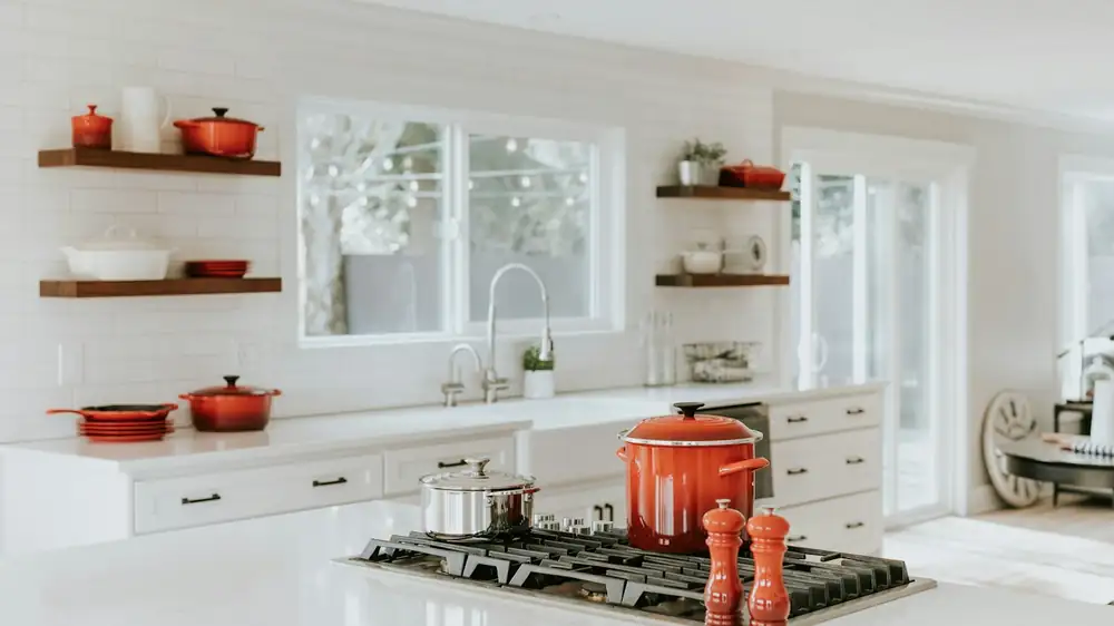 A genuinely small kitchen where every surface has a single purpose